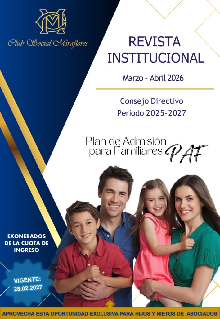 Marzo – Abril 2026 — Revista Club Social Miraflores